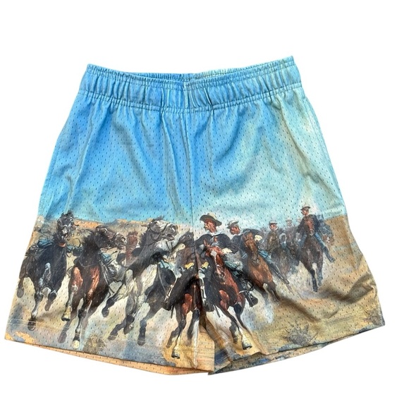 Bravest Studios Cowboy Horses Shorts - Picture 1 of 4